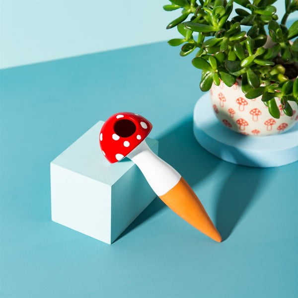 Irrigatore in terracotta Mushroom - Sass & Belle-image-3