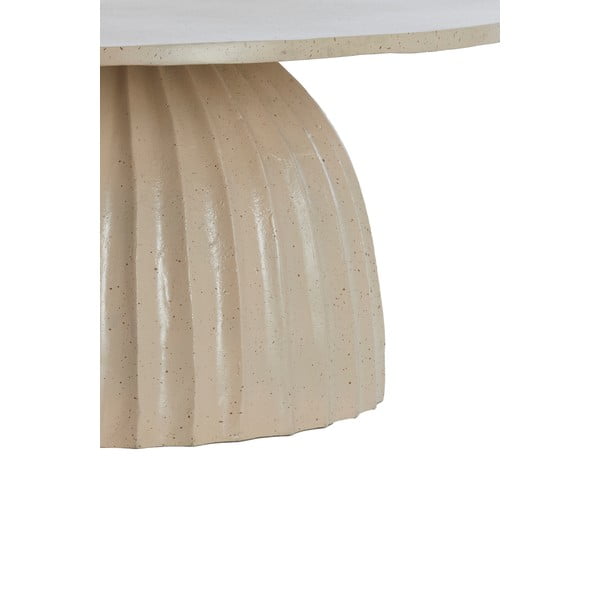 Tavolino rotondo in metallo ø 70 cm Veglia - Light & Living-image-2