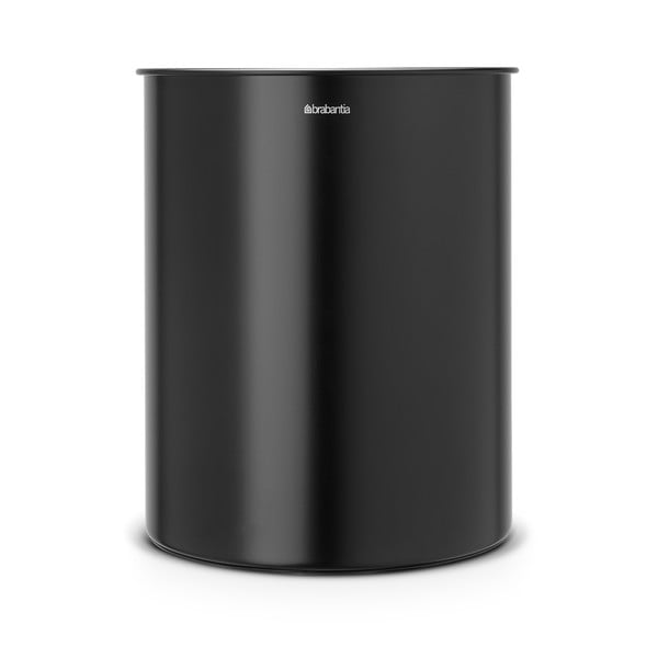 Bidone in acciaio nero opaco 15 L - Brabantia