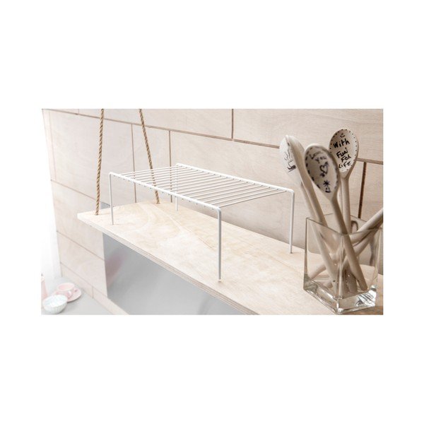 Scaffale da cucina bianco Rona, 42,7 x 22,5 x 14,7 cm - Compactor-image-3