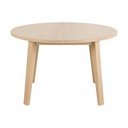 Tavolo da pranzo rotondo pieghevole con piano in rovere ø 120 cm A-Line - Actona