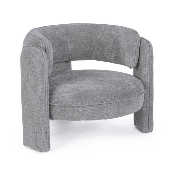 Poltrona grigia Aisha – Bizzotto