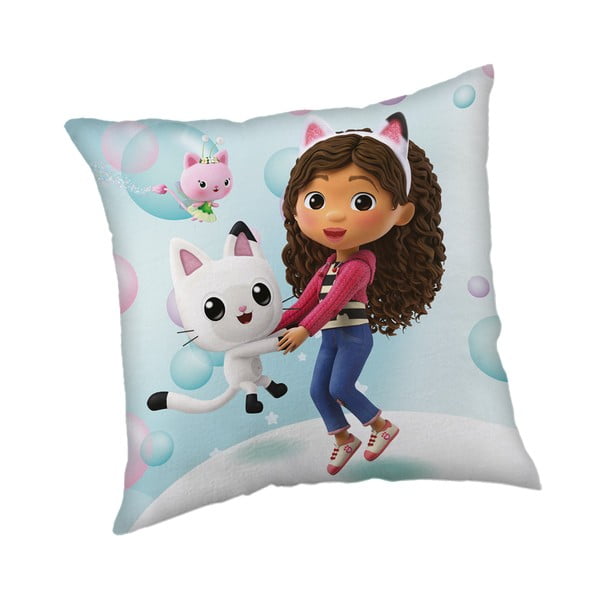 Cuscino per bambini 40x40 cm Gabby's Dollhouse "Bubbles" – Jerry Fabrics