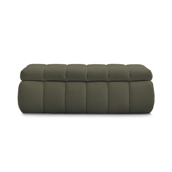 Panca verde in tessuto bouclé Mont Blanc - Bobochic Paris-image-2