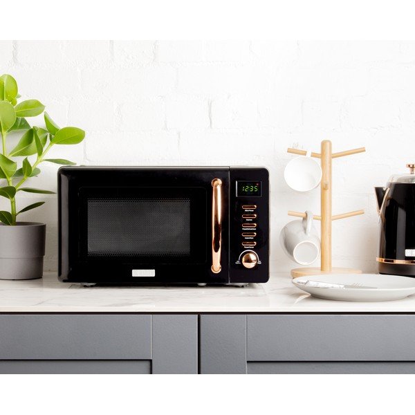 Microonde nero Black & Copper – Haden-image-4