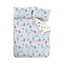 Set copripiumino e federa blu in microfibra per letto matrimoniale e per letto esteso 230x220 cm Gingerbread – Catherine Lansfield