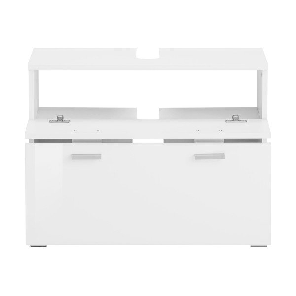 Mobile bianco per lavabo 70x55 cm Rowan - Støraa-image-2
