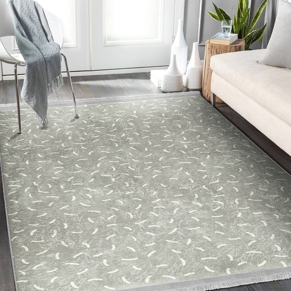 Tappeto verde 80x200 cm - Mila Home-image-1