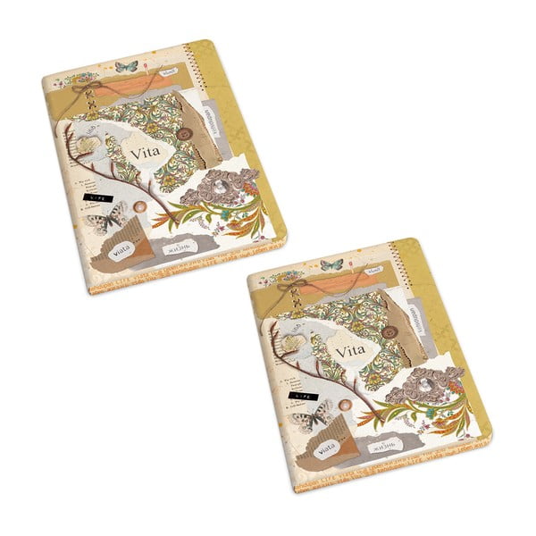 Quaderni di lavoro in set di 2 192 pagine formato A6 Vita - Kartos-image-1