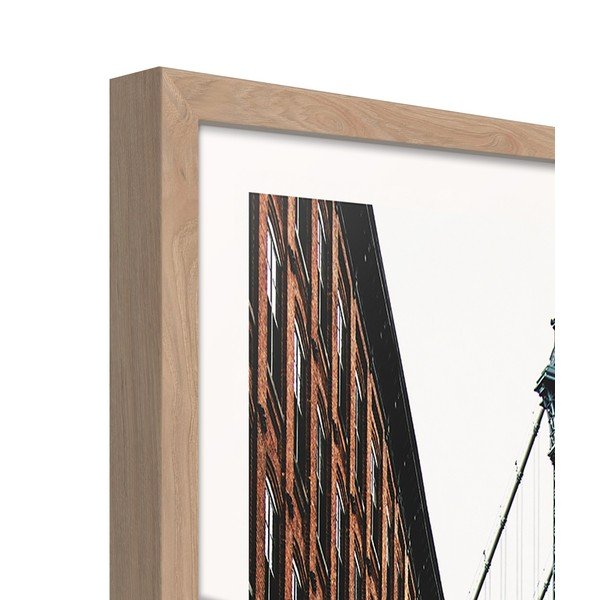 Dipinto stampato con cornice inclusa 50x70 cm NY Bridge – Styler-image-4
