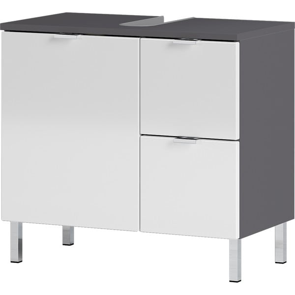 Mobile bianco-grigio sotto il lavabo 60x56 cm Mauresa - Germania