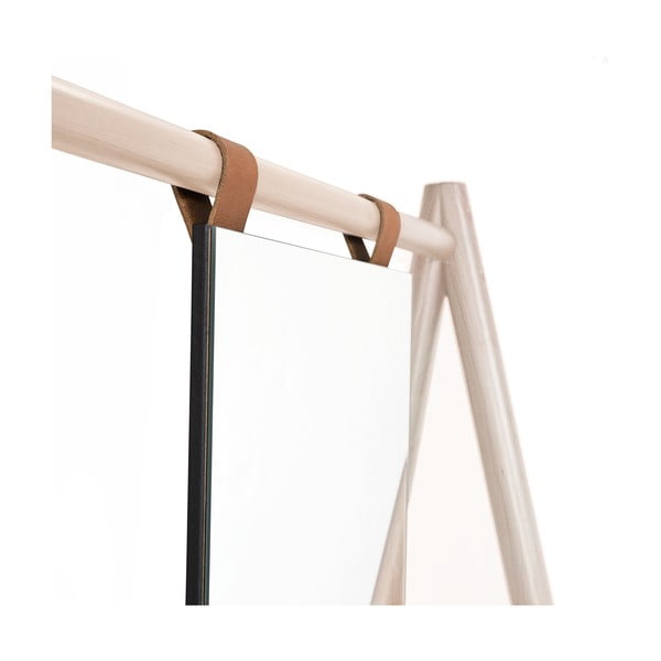 Specchio con cornice in legno 40x115 cm Hongi - Karup Design-image-1