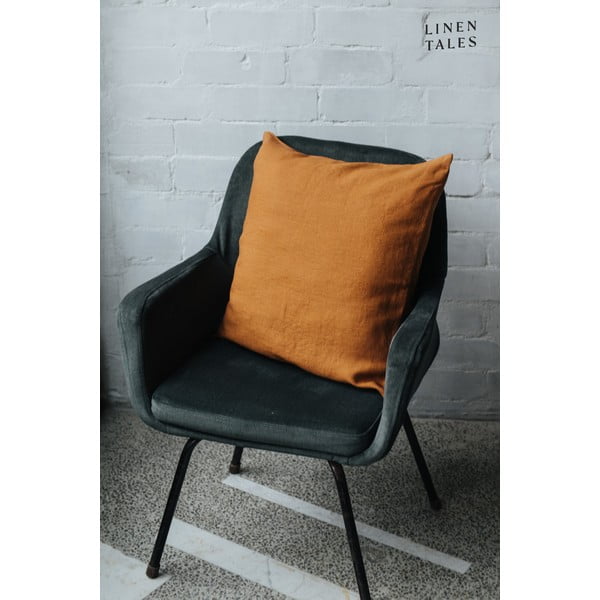 Federa 40x40 cm Hazelnut - Linen Tales-image-1