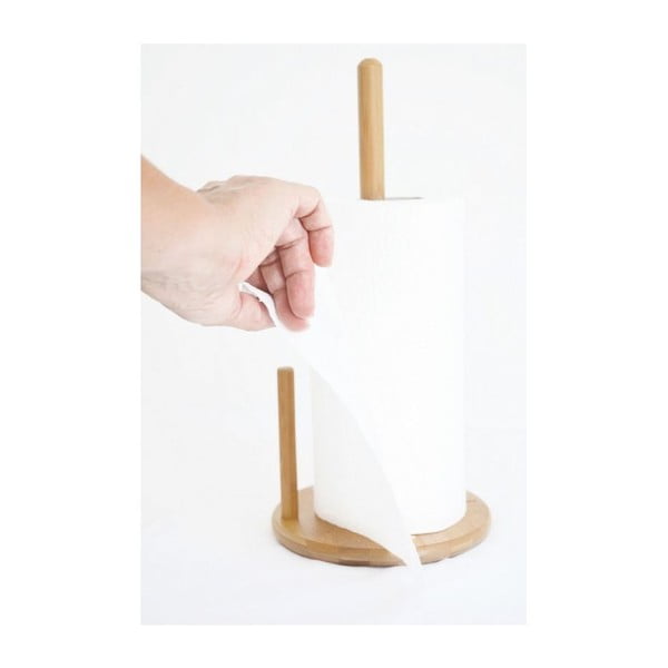 Bambusový držák na kuchyňské ubrousky Bambum Cornetti-image-1