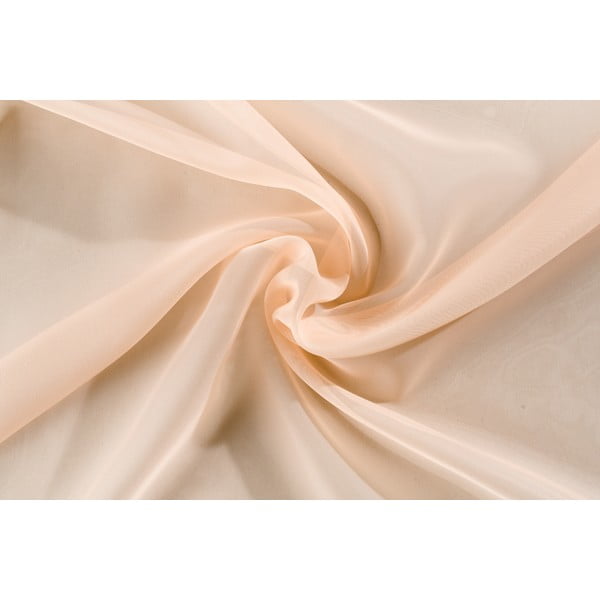 Tenda color salmone 300x260 cm Voile - Mendola Fabrics-image-3