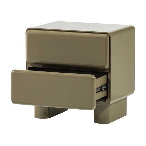 Comodino verde lucido Lustra – WOOOD-image-4