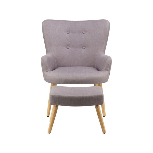 Poltrona grigio chiaro Coco - Støraa-image-2