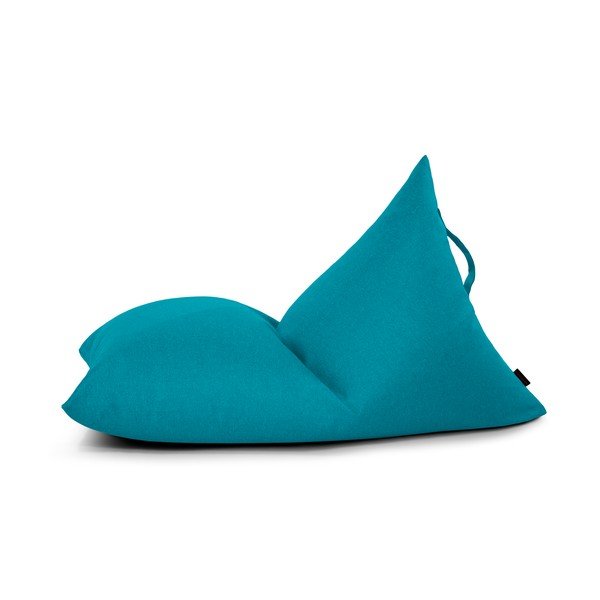 Pouf a sacco per bambini turchese Razzy – SLOWDOWN