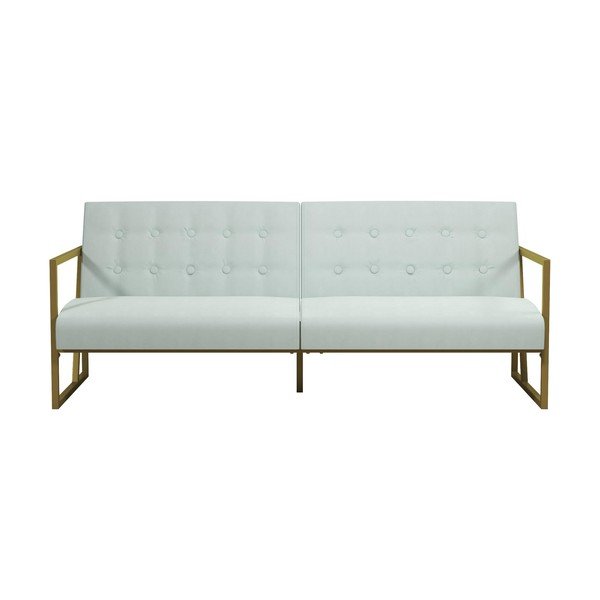 Divano bianco con rivestimento in velluto 185 cm Lexington – Støraa