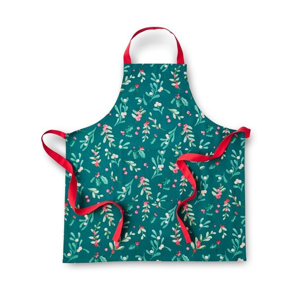 Grembiule in cotone Holly and Mistletoe - Catherine Lansfield-image-2