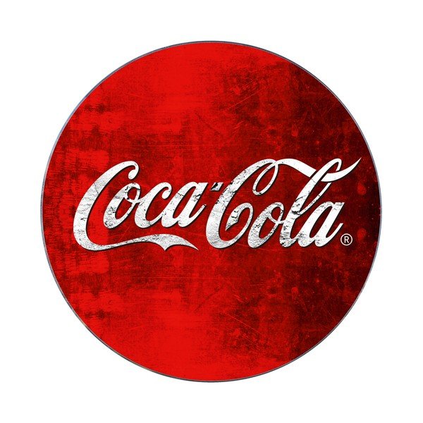 Skleněná podložka pod hrnec Wenko Coca-Cola Classic, ø 20 cm