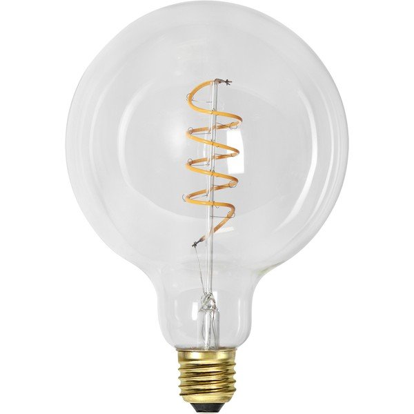 Lampadina LED calda a filamento dimmerabile E27, 4 W Spiral Filament - Star Trading