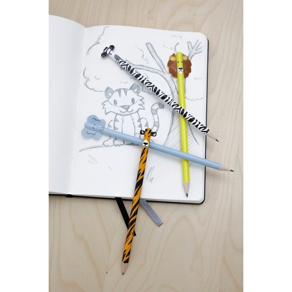 Matite in set Safari - Kikkerland-image-1