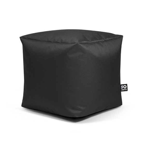Pouf per bambini grigio Cube M – So Soft?