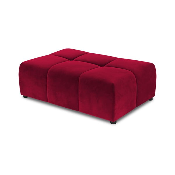 Modulo divano in velluto rosso Rome Velvet - Cosmopolitan Design