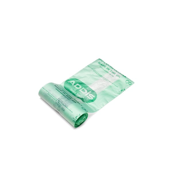 Sacchi per rifiuti compostabili 20 pz 7 l - Addis-image-2