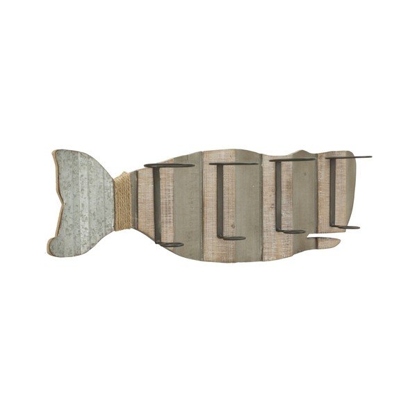Portabottiglie da parete a forma di pesce - Mauro Ferretti-image-3