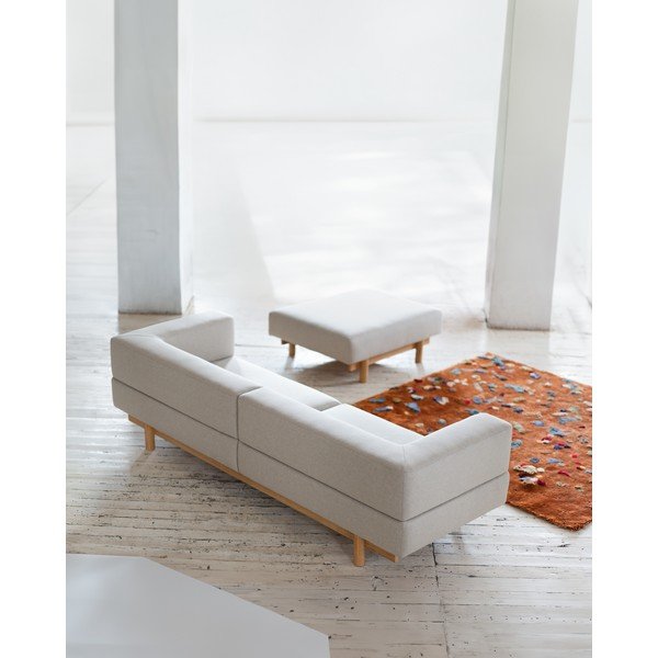 Divano in lana beige 260 cm Alchemist - EMKO-image-1