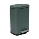Cestino per la spazzatura verde scuro in acciaio con pedale 5 l   Akira – Spirella