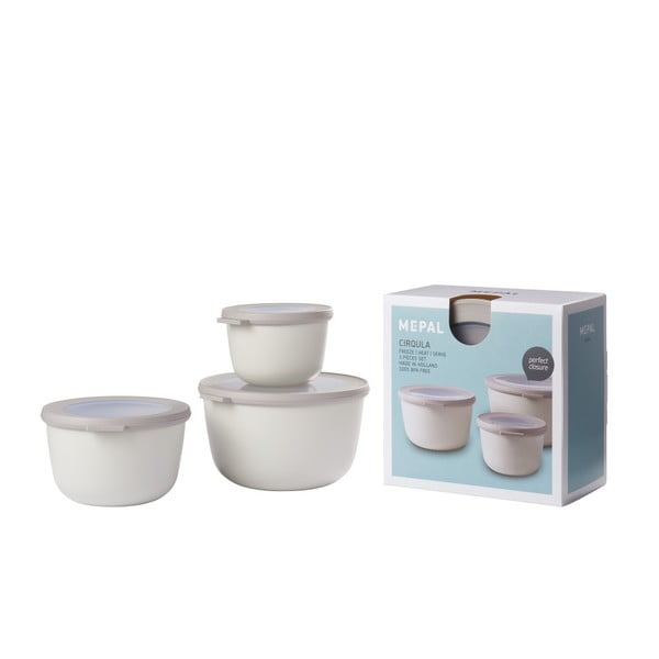 Scatole per alimenti in set 3 pz Cirqula – Mepal-image-3
