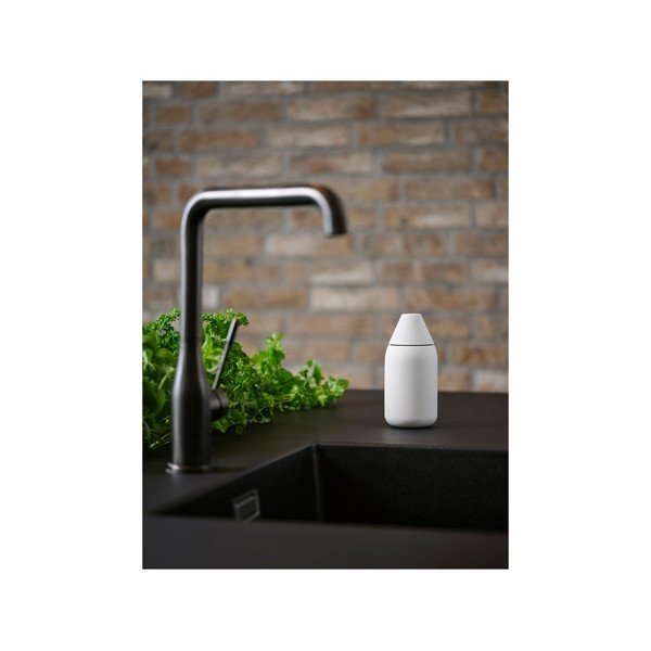 Dispenser per sapone grigio chiaro in silicone 300 ml Singles – Zone-image-3