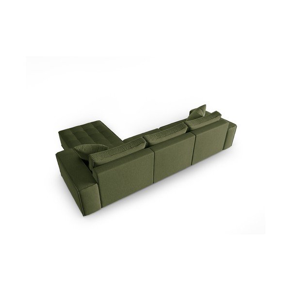 Divano angolare verde (angolo destro) Mike - Micadoni Home-image-4
