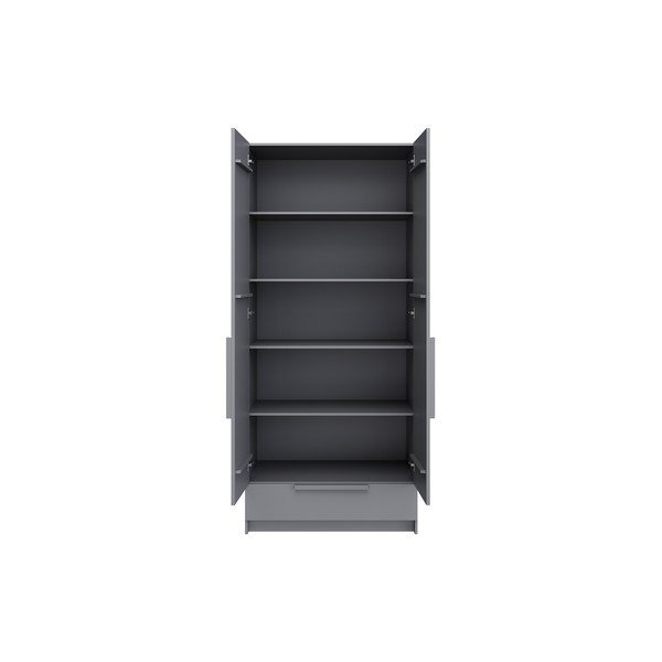 Componente grigio - ripiano 3 pz. Pure - WOOOD-image-2