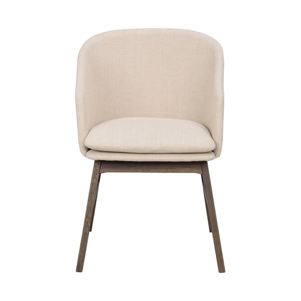 Set di sedie da pranzo beige in imbottito 2 pz Windham – Rowico-image-3