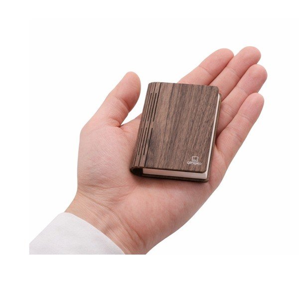 Decorazione luminosa colore naturale scuro con ricarica USB portatile BookLight – Gingko