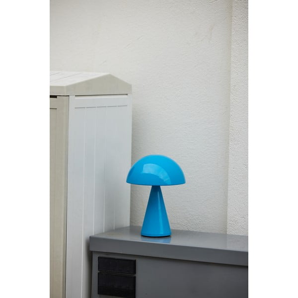 Lampada da tavolo dimmerabile a LED blu (altezza 20 cm) Mush - Hübsch-image-3