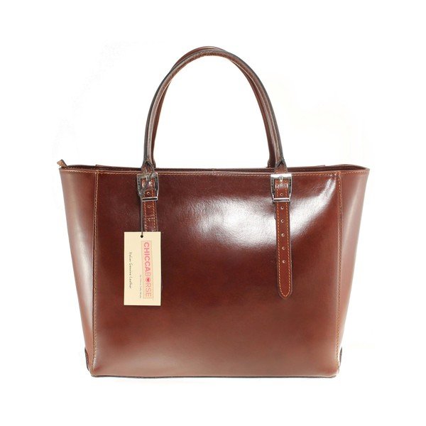 Borsa in pelle marrone Tami - Chicca Borse-image-1