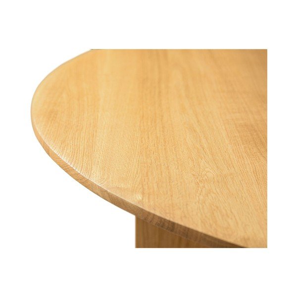 Tavolo da pranzo rotondo in rovere massiccio ø 120 cm Charlotte – Micadoni -image-3