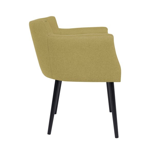Žlutá židle s područkami Windsor & Co Sofas Gemini-image-4