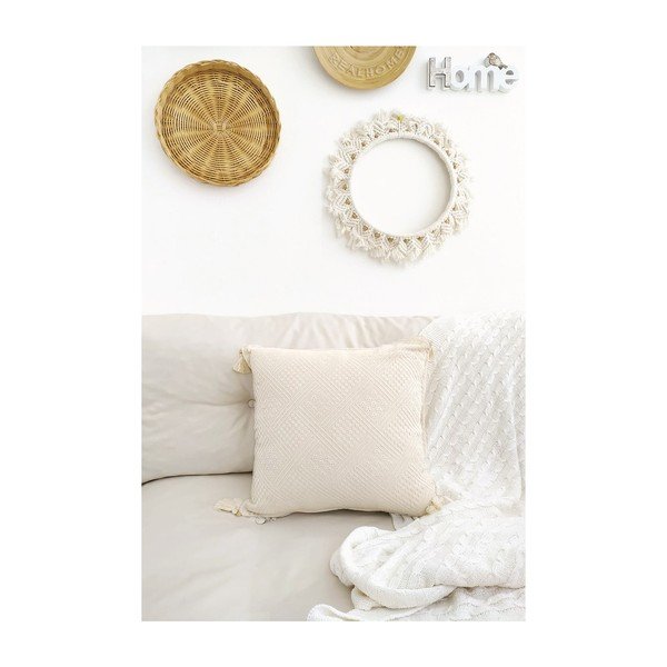Federa in cotone biologico 43x43 cm Natural - Mila Home