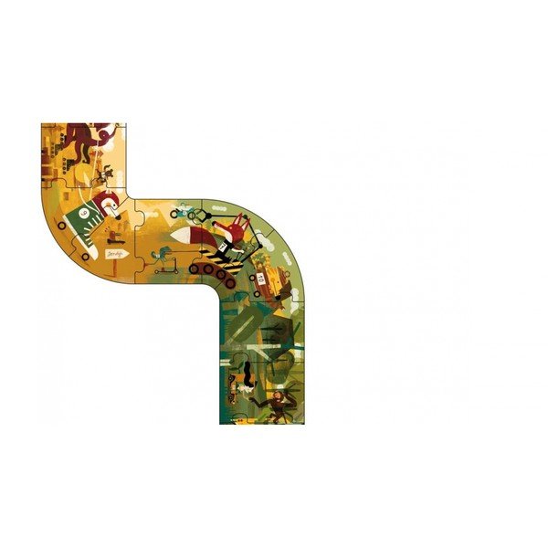 Dlouhé puzzle velká jízda Londji, 54 dílků-image-3
