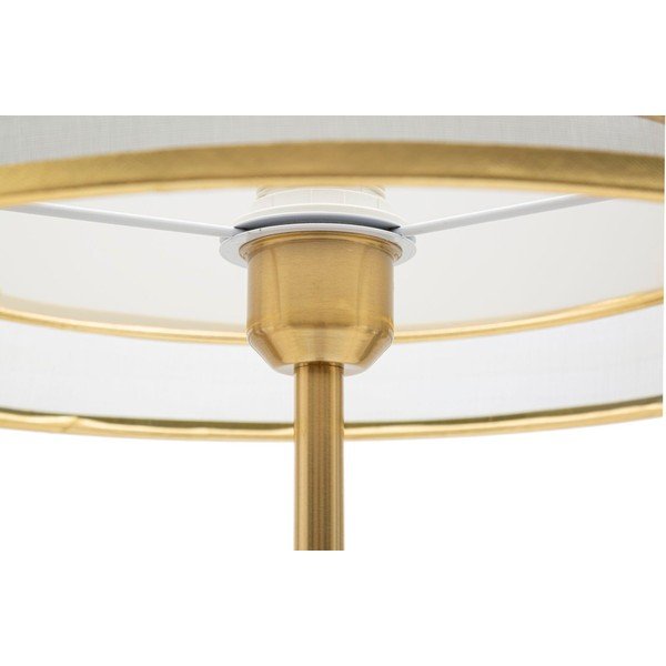 Lampada da terra nera/dorata con paralume in tessuto (altezza totale 153 cm) Levels – Mauro Ferretti-image-3