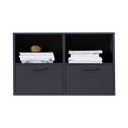 Cassettone nero a 2 ante Keep by Hammel - Hammel Furniture