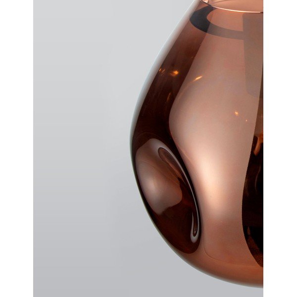 Lampadario oro rosa in vetro ø 25 cm Lava – Nova Luce-image-2