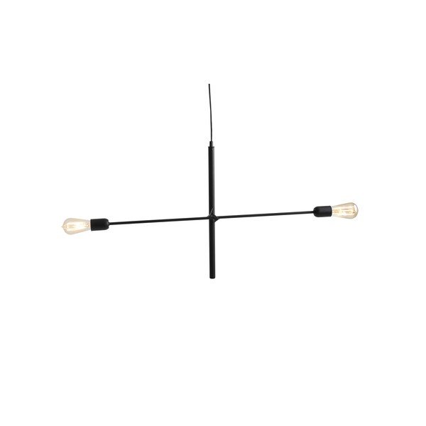 Lampada a sospensione nera per 2 lampadine Modulo personalizzato Twigo - CustomForm