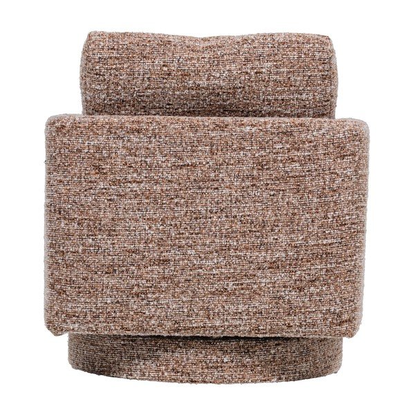 Poltrona rosa polveroso girevole Oska – WOOOD-image-2